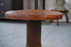 Vintage pedestal table attributed to Jules LELEU