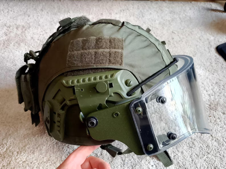 Vintage Russian Spetsnaz combat helmet