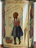 Menier chocolate advertising tin
