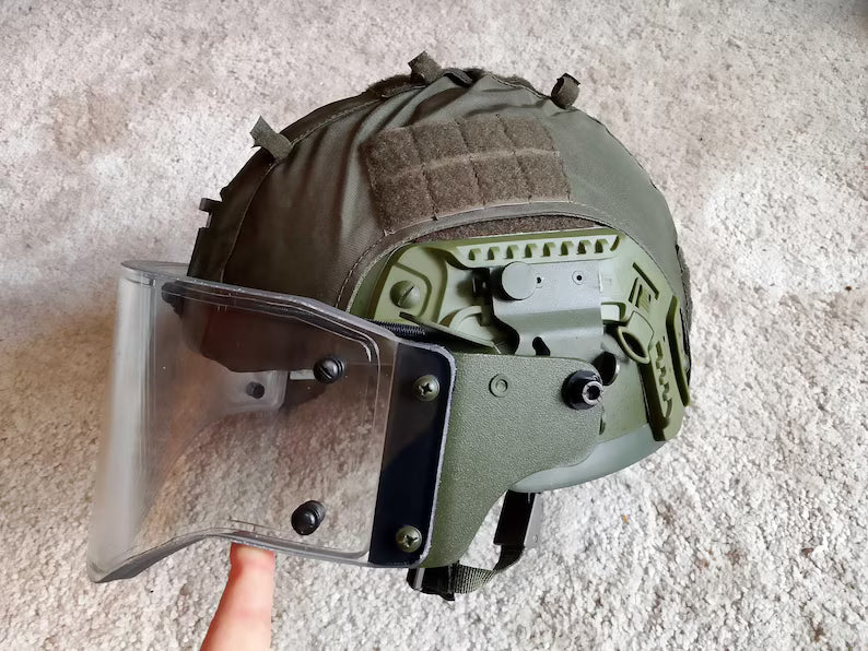 Vintage Russian Spetsnaz combat helmet
