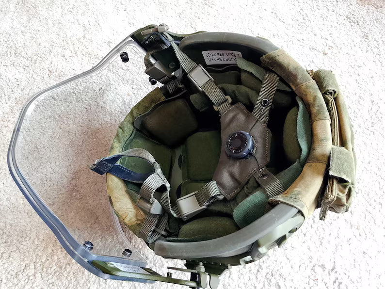 Vintage Russian Spetsnaz combat helmet