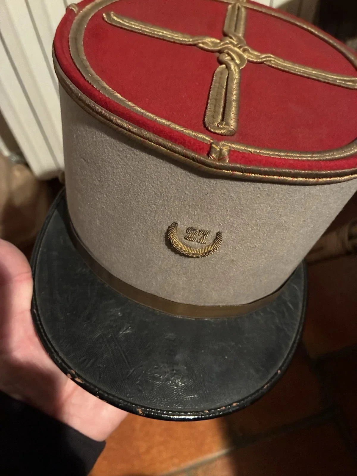 Képi of the 27th Algerian Tirailleurs Regiment (27e RTA), marked Goudal