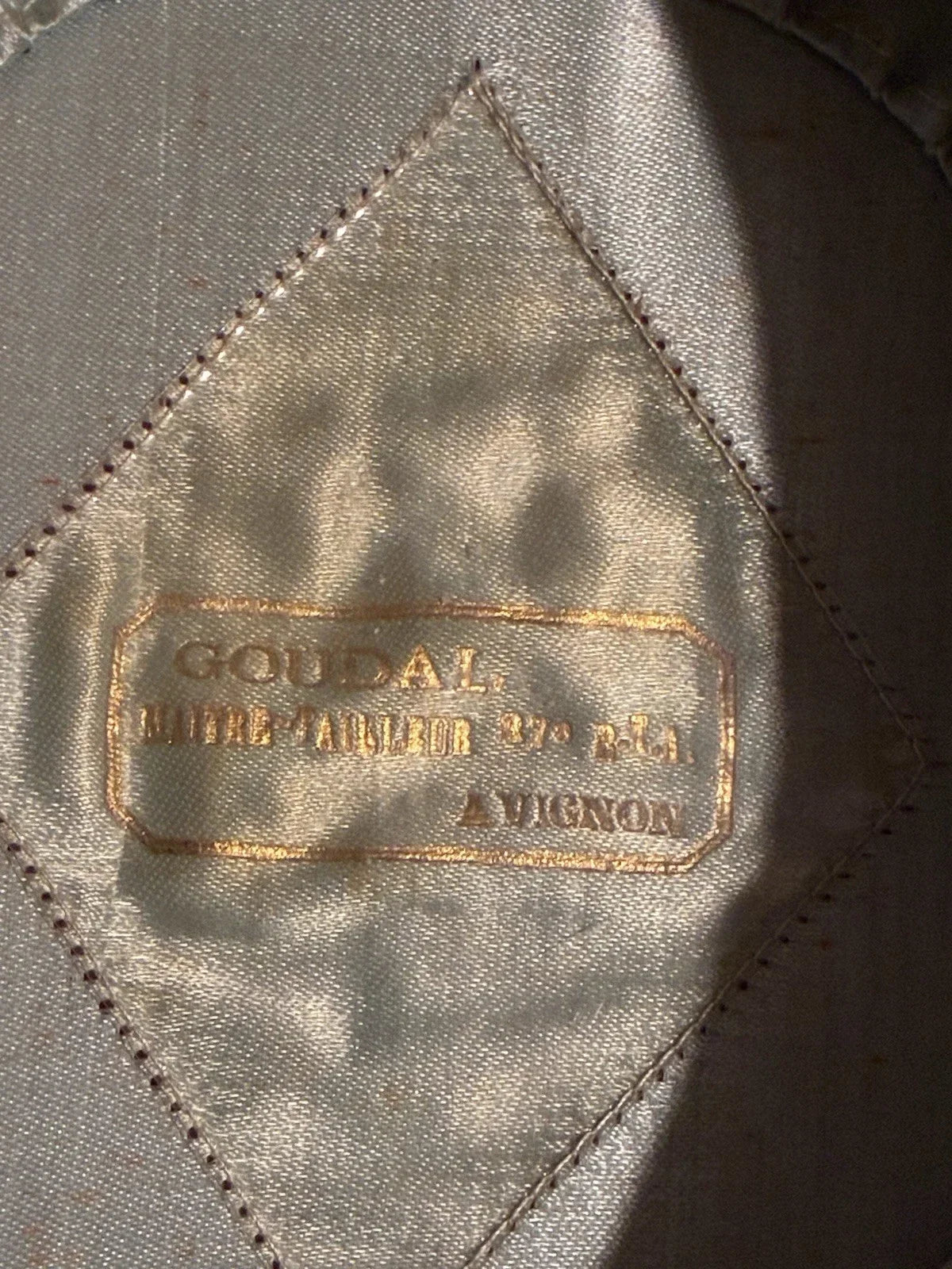 Képi of the 27th Algerian Tirailleurs Regiment (27e RTA), marked Goudal