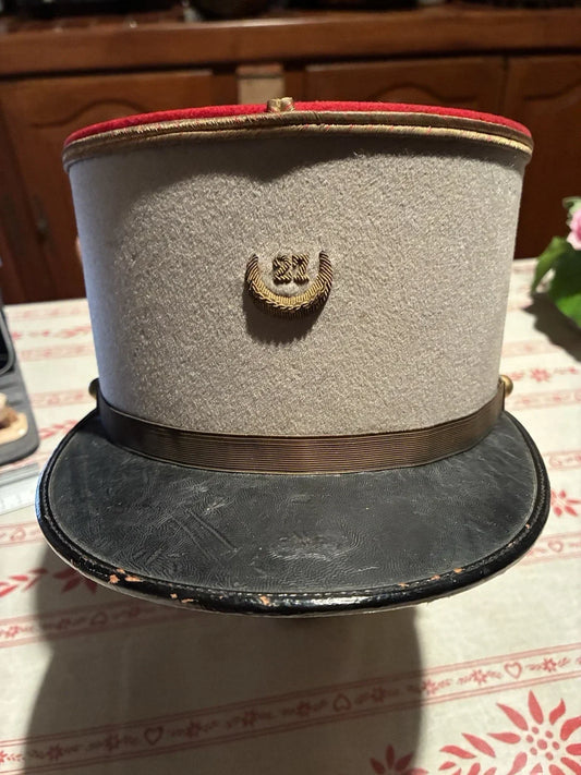 Képi of the 27th Algerian Tirailleurs Regiment (27e RTA), marked Goudal