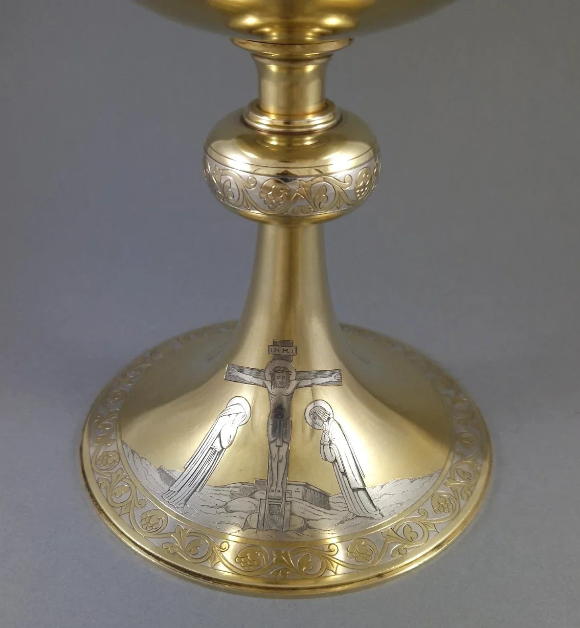 Chalice and its vermeil paten