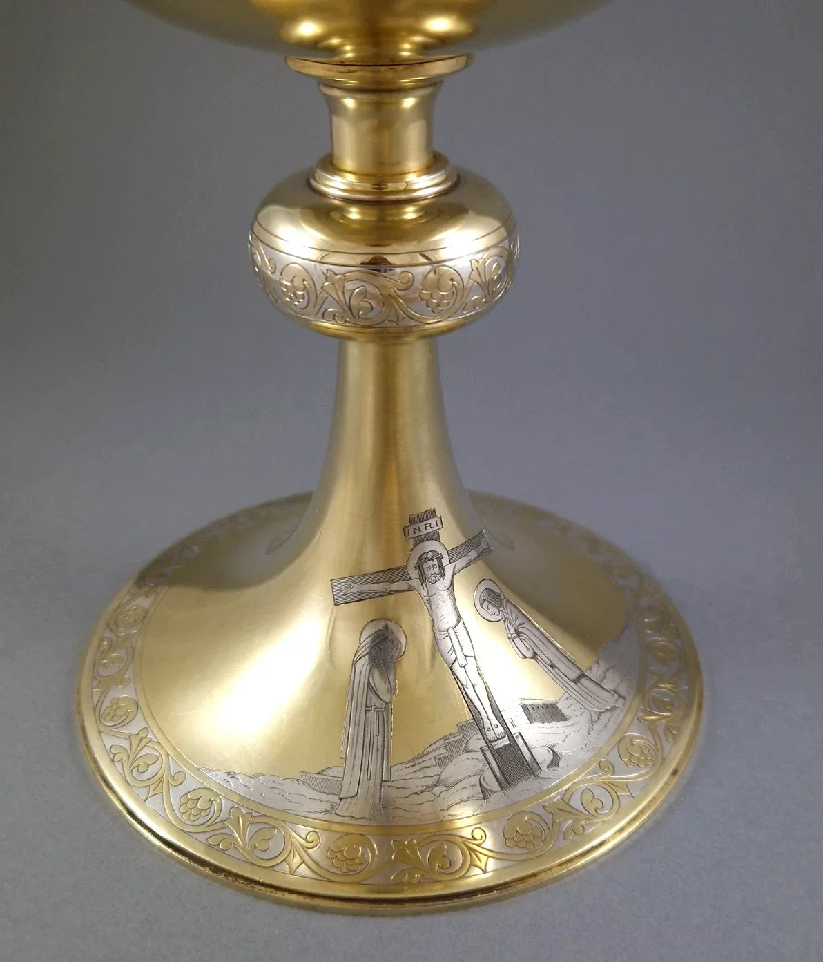 Chalice and its vermeil paten