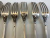 Solid silver lot, Minerva head hallmark, 532 grams