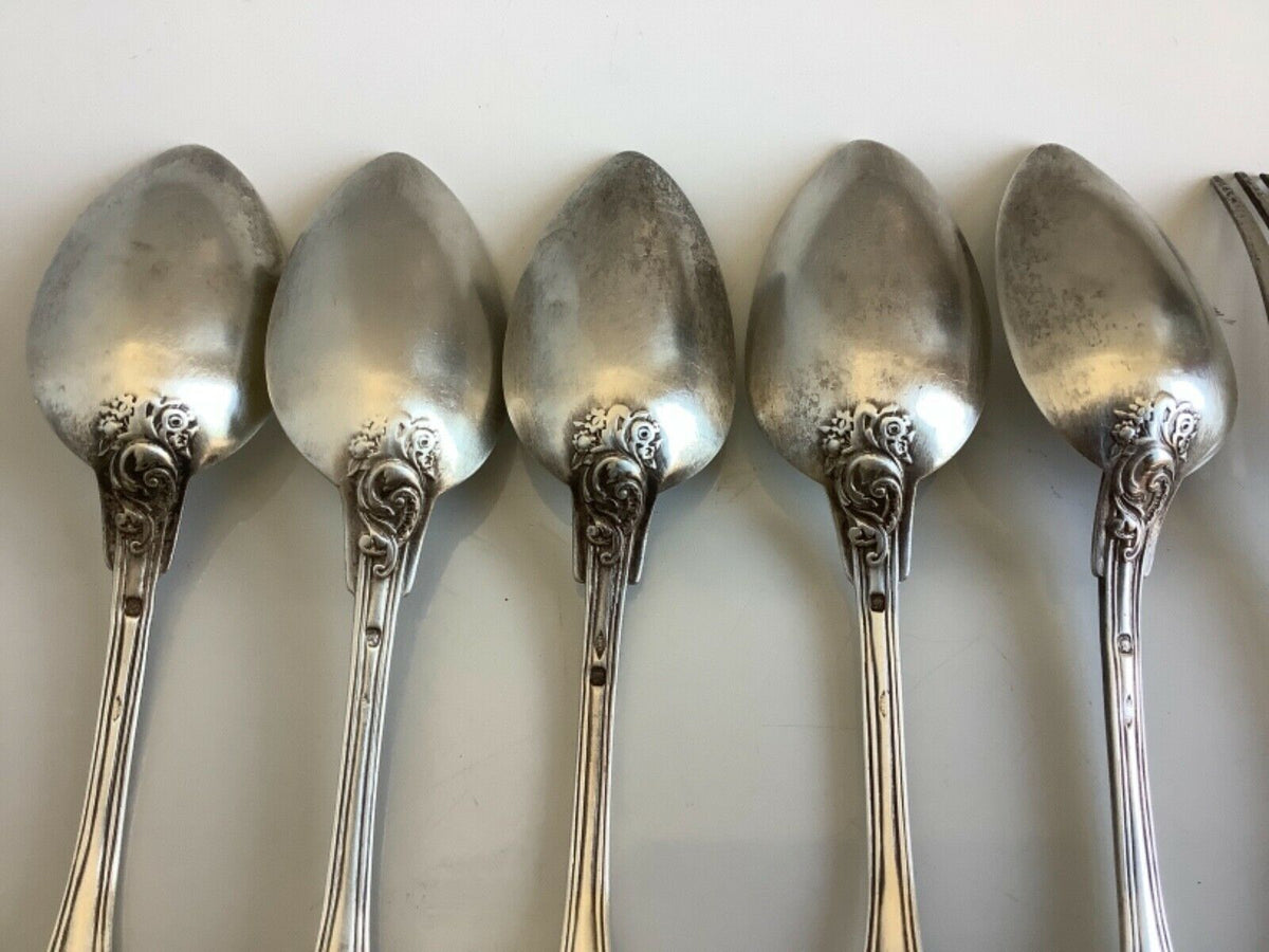 Solid silver lot, Minerva head hallmark, 532 grams