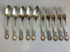 Solid silver lot, Minerva head hallmark, 532 grams