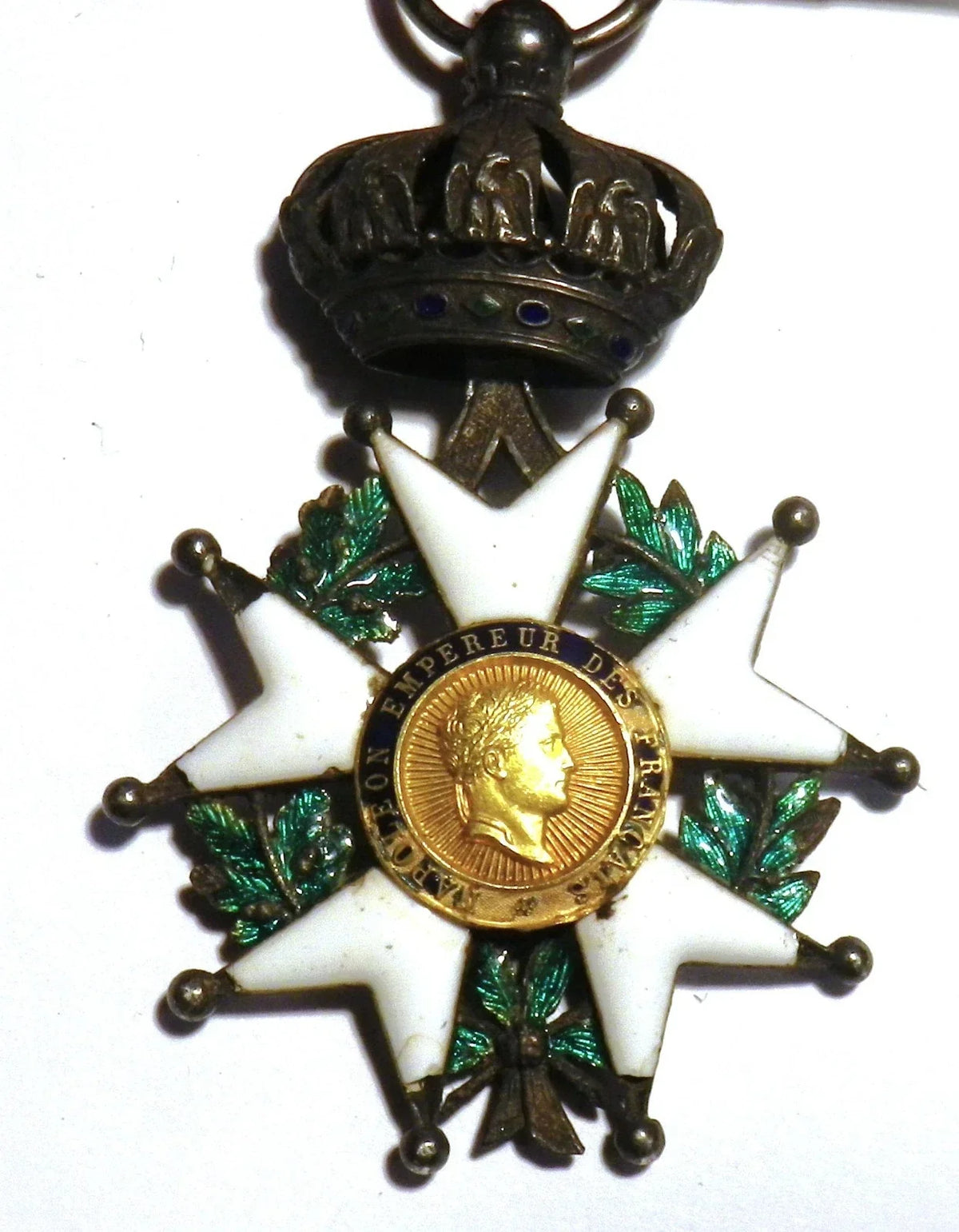 Saint Helena Medal Napoleon Empire silver gold