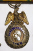 Saint Helena Medal Napoleon Empire silver gold