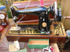 Machine à coudre vintage singer 201k