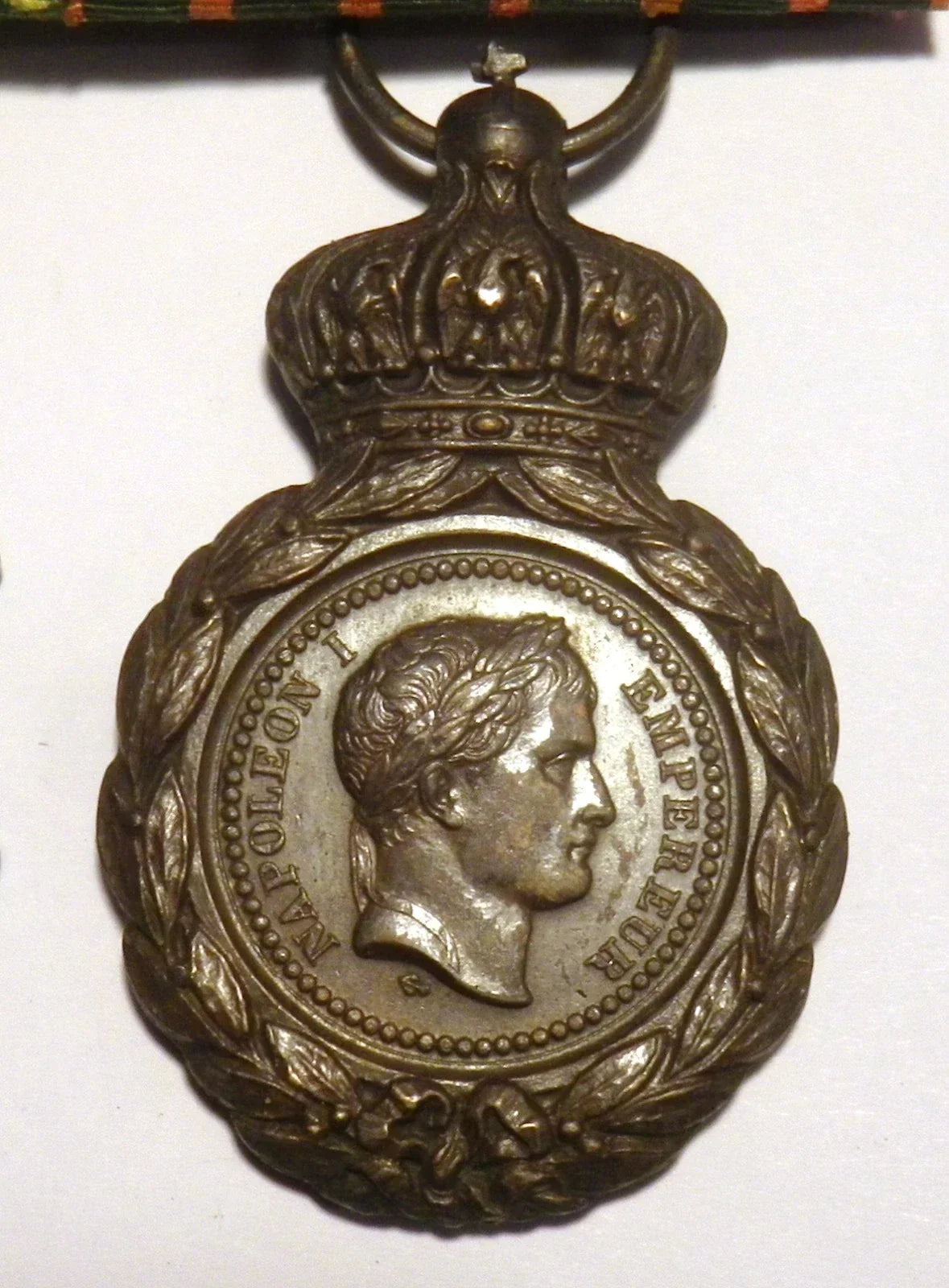 Saint Helena Medal Napoleon Empire silver gold