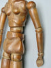 Mannequin d'artiste en bois féminin