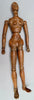Mannequin d'artiste en bois féminin
