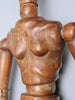 Mannequin d'artiste en bois féminin