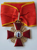 Superbe commandeur ordre de sainte anne de Russie à titre civil en or