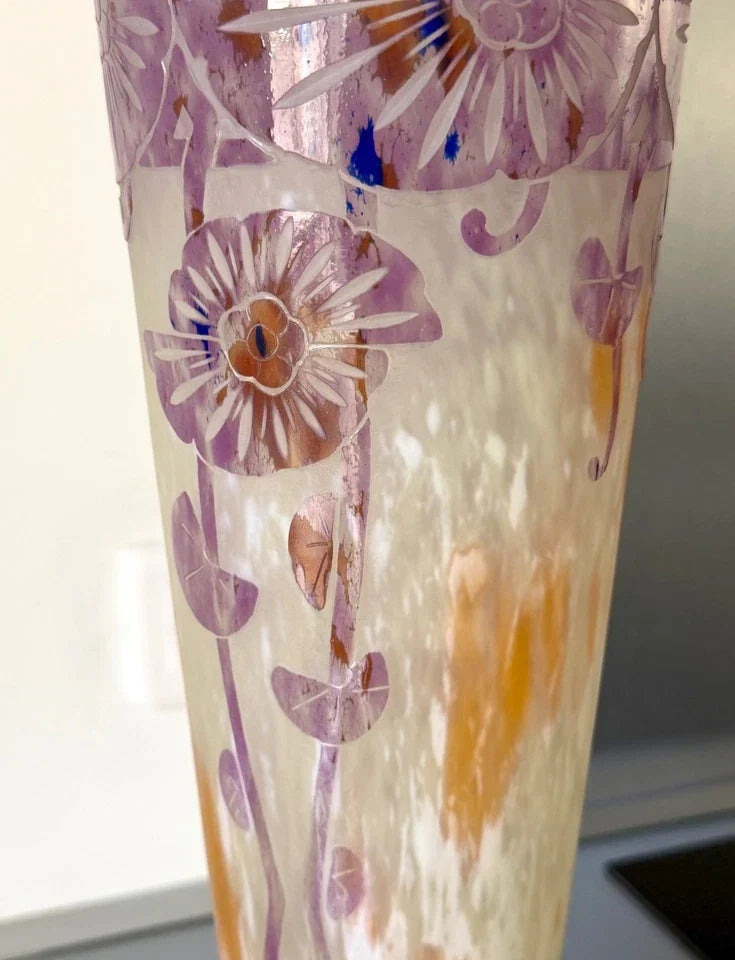 Large period columbine vase
