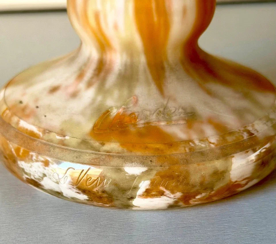 Large period columbine vase