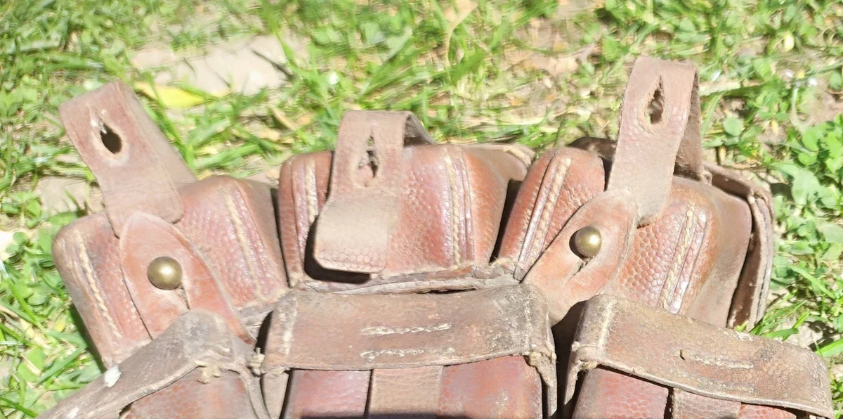 Pair of German World War I ammunition pouches