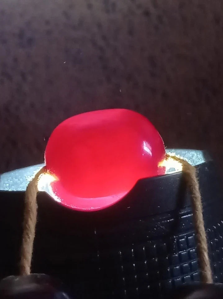 Vintage cherry red Bakelite necklace