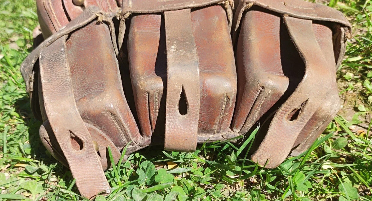 Pair of German World War I ammunition pouches