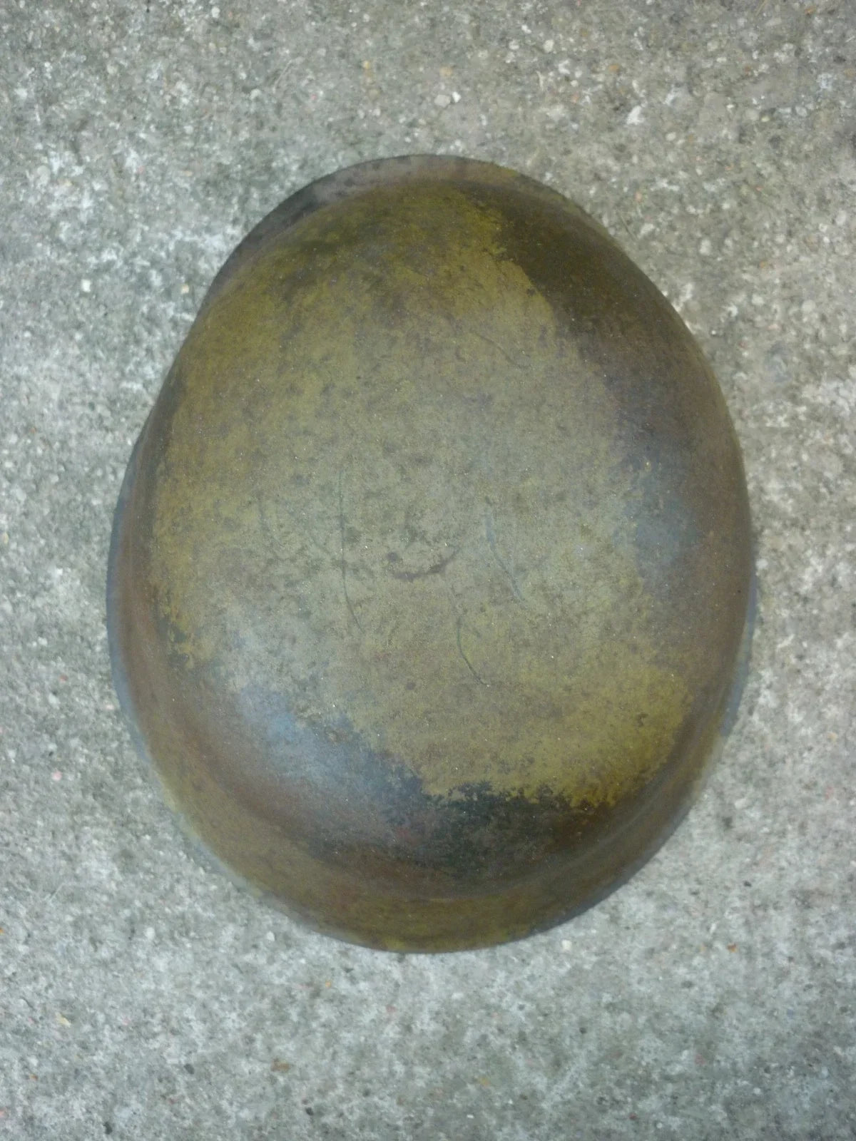 Casque allemand M42 authentique en camouflage deux tons