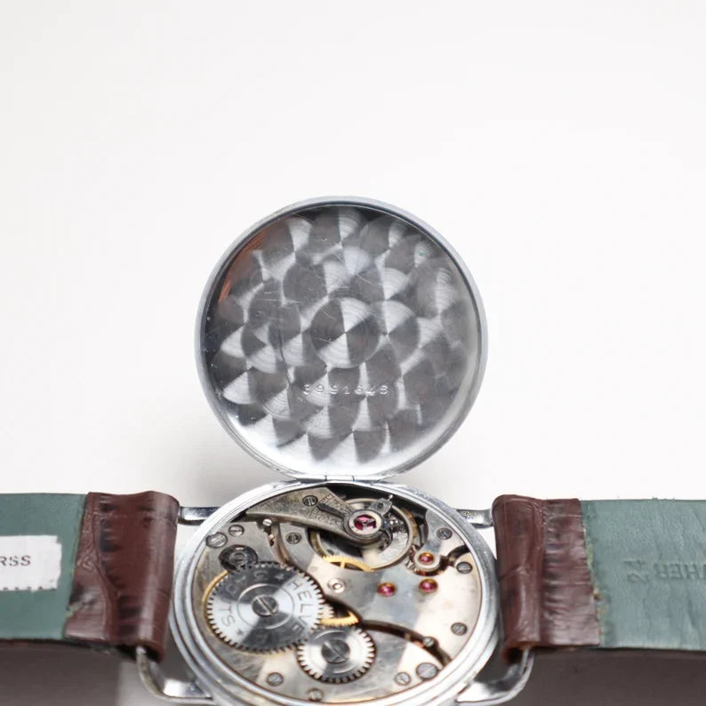 World War II Helvetia pilot's wristwatch