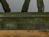 Sculpture en bronze jeune fille au chevreau circa 1926