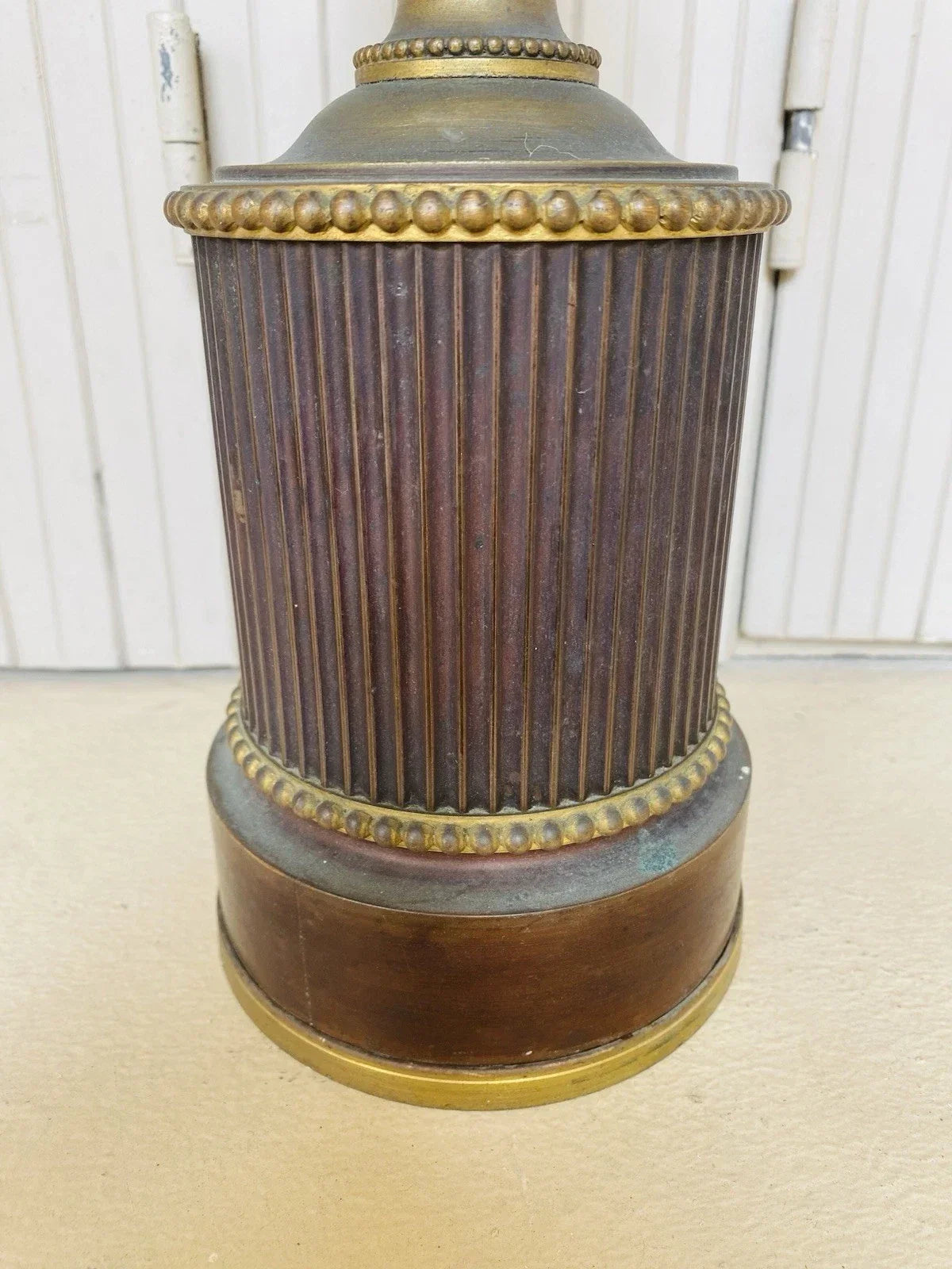 Antique oil lamp