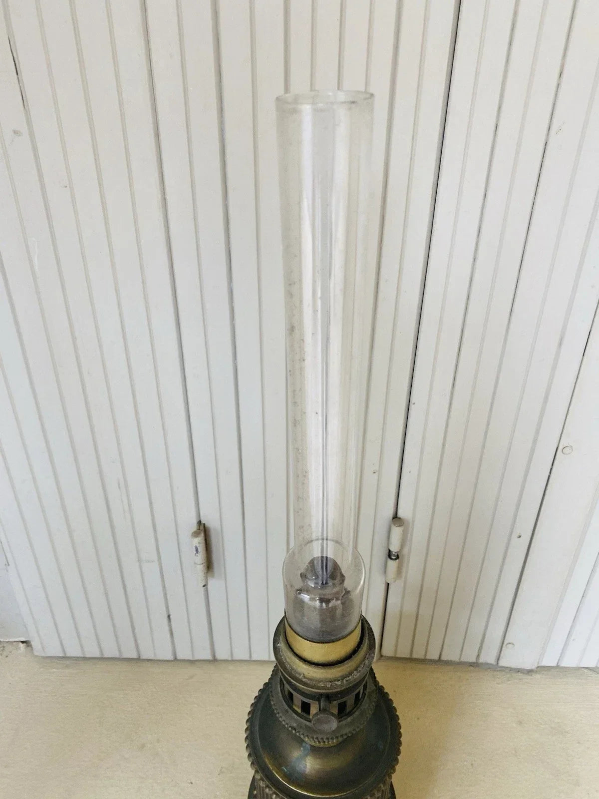 Antique oil lamp