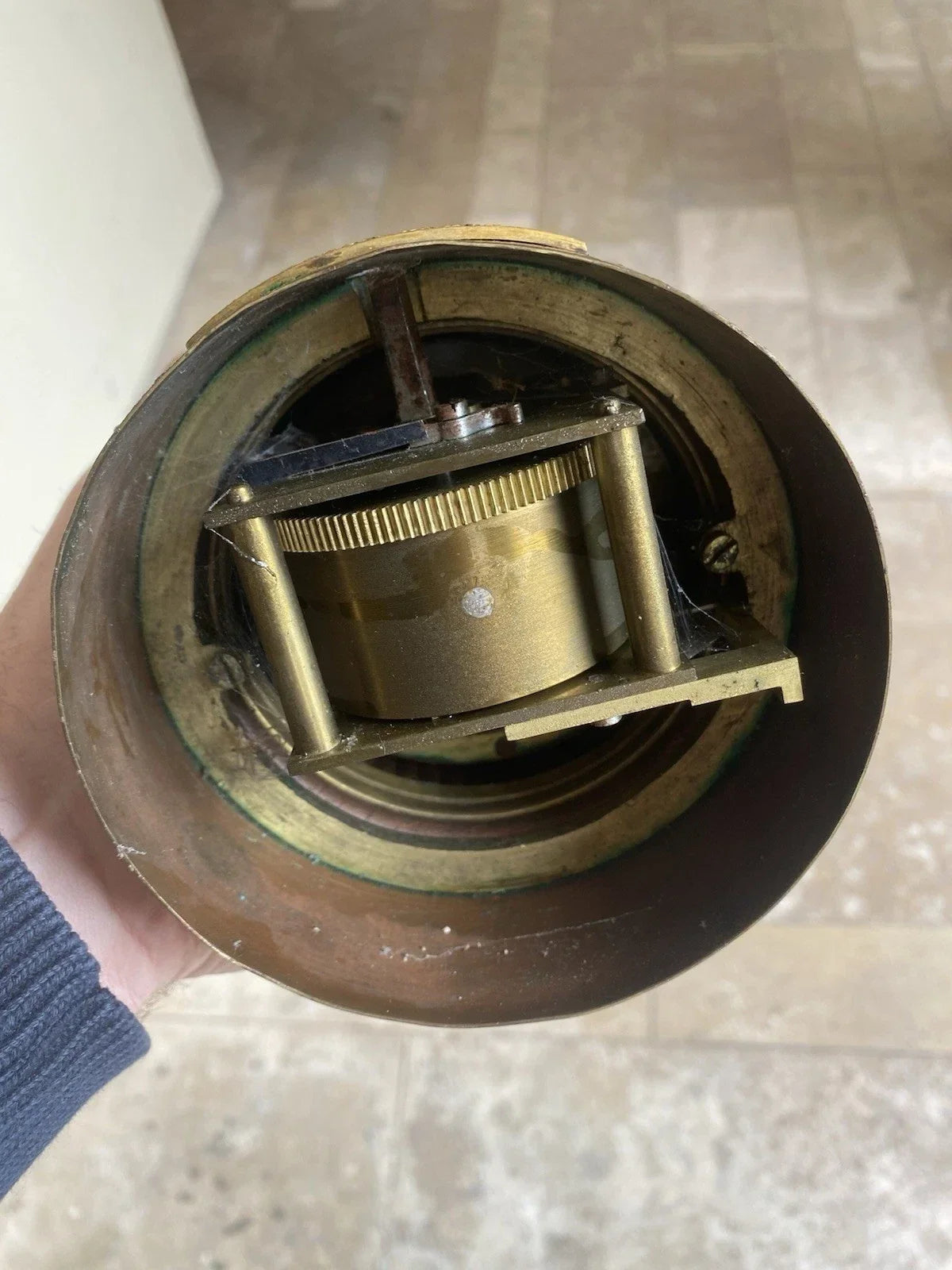 Antique oil lamp