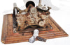 Cylinder phonograph with working mechanism