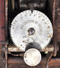 Cylinder phonograph with working mechanism