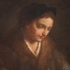 Oil painting on canvas depicting a portrait of great pictorial mastery