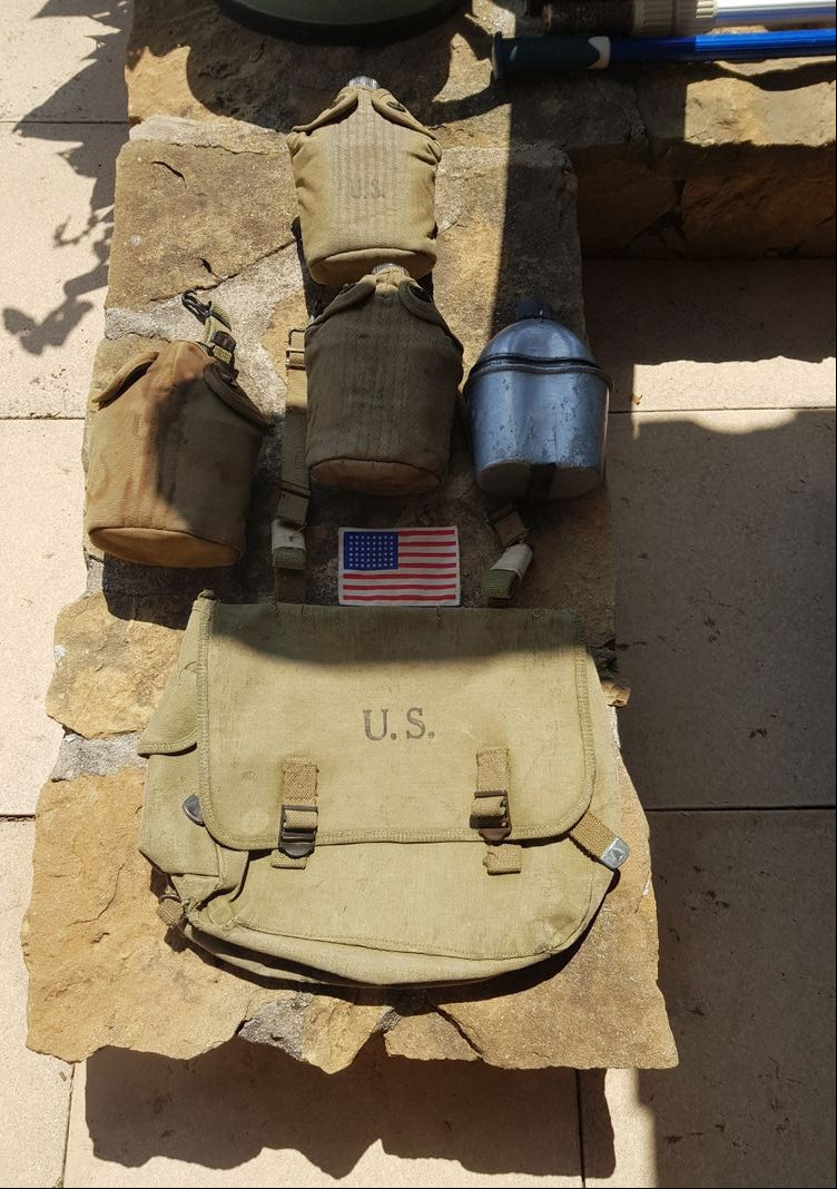 US WW2 militaria lot, airborne