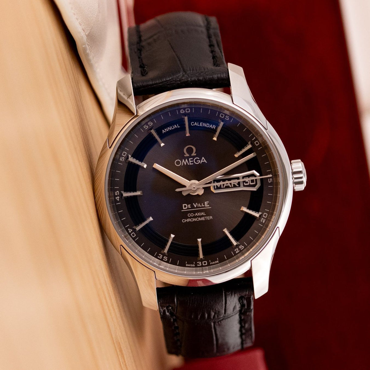 Omega De Ville Hour Vision luxury watch