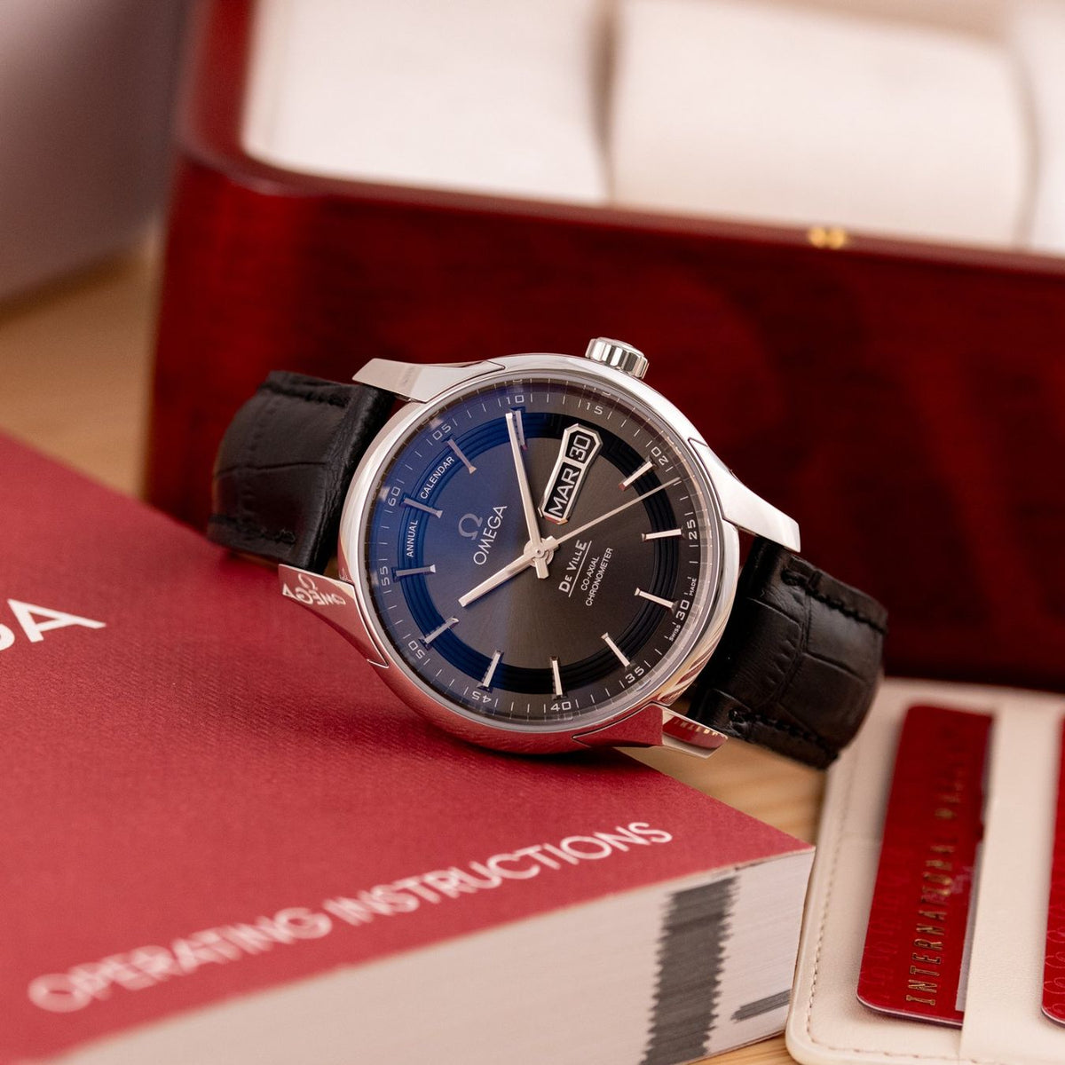 Omega De Ville Hour Vision luxury watch