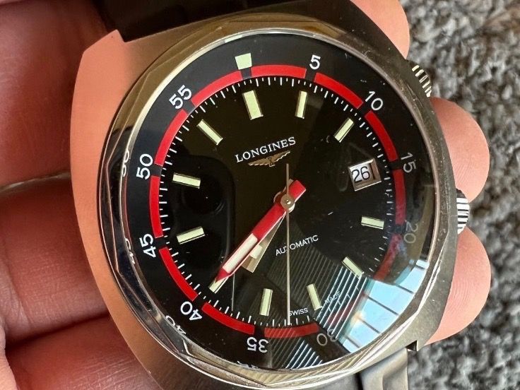 The Longines Legend Diver Supercompressor 1970 Re-edition
