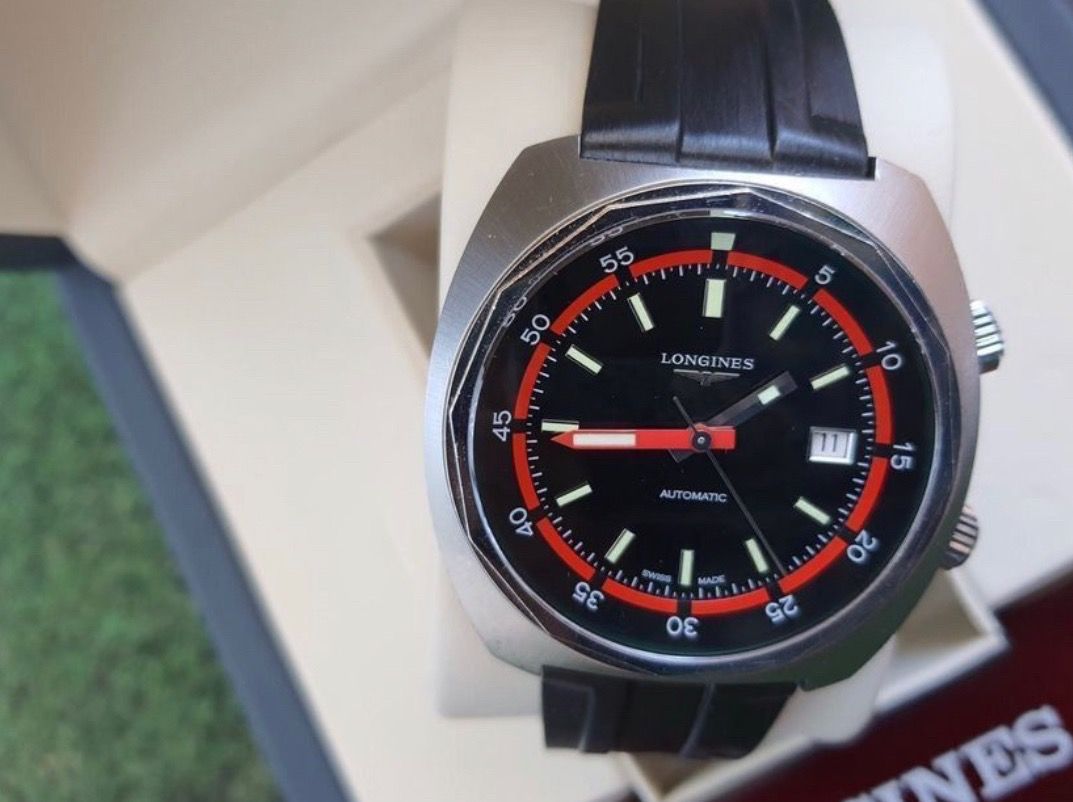 The Longines Legend Diver Supercompressor 1970 Re-edition