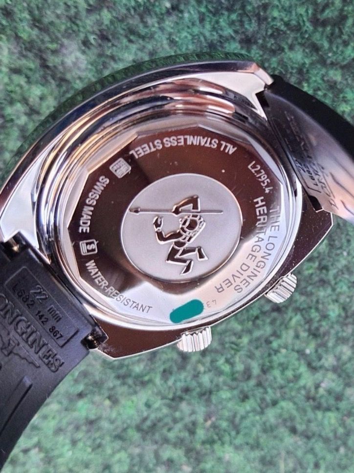 The Longines Legend Diver Supercompressor 1970 Re-edition