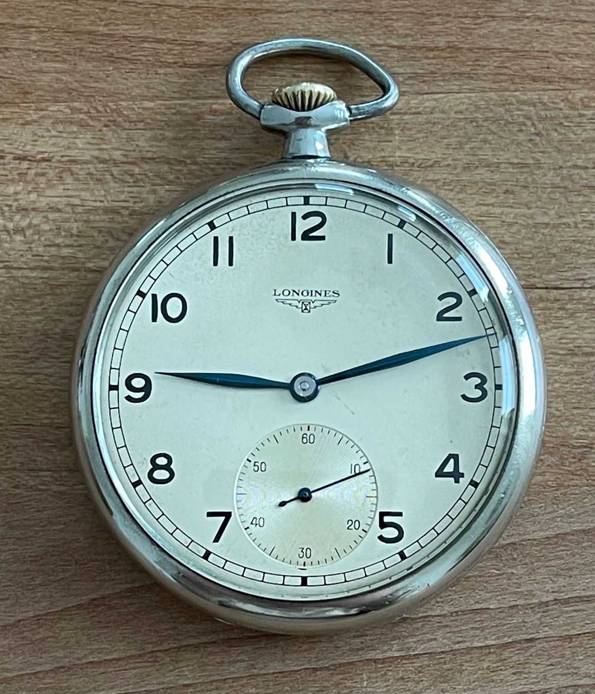 Vintage 1940s Longines pocket watch