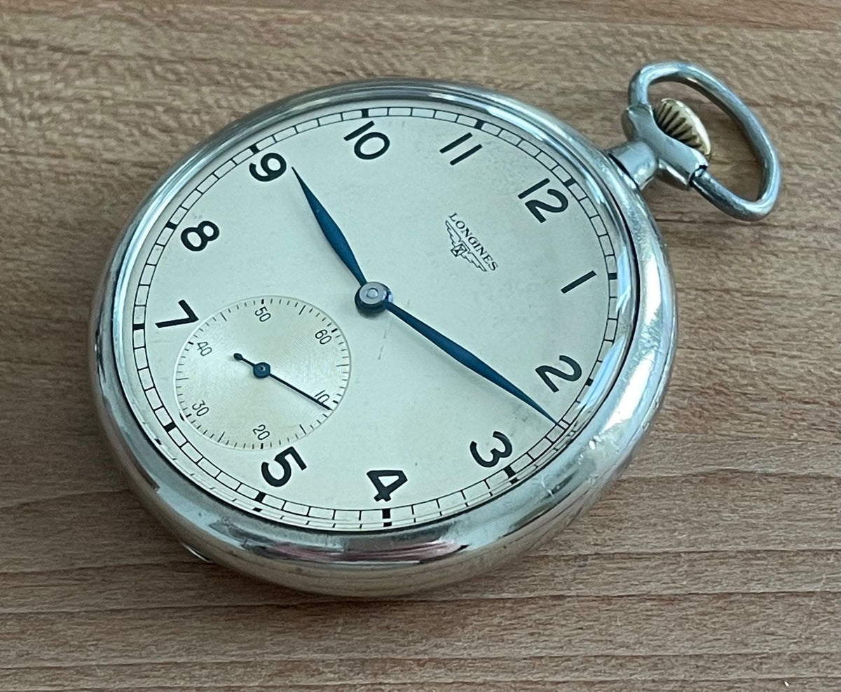 Vintage 1940s Longines pocket watch