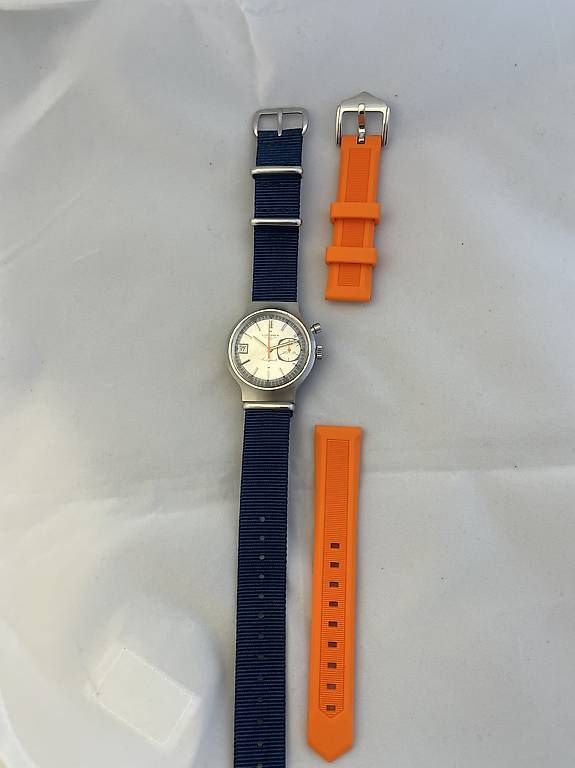Vintage Longines Conquest Chronograph watch, 1972 Munich Olympic Games special edition