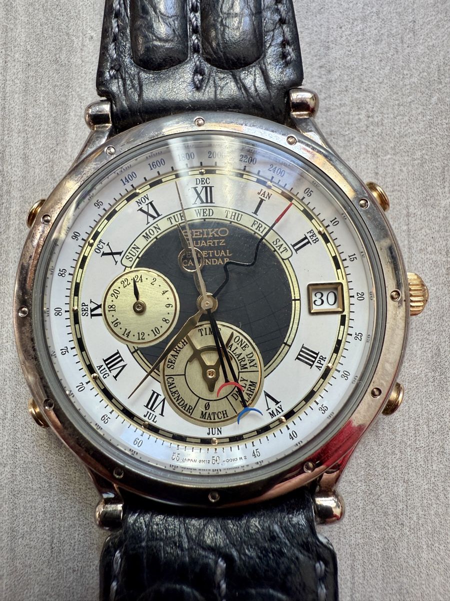 Seiko Age of Discovery men's wristwatch