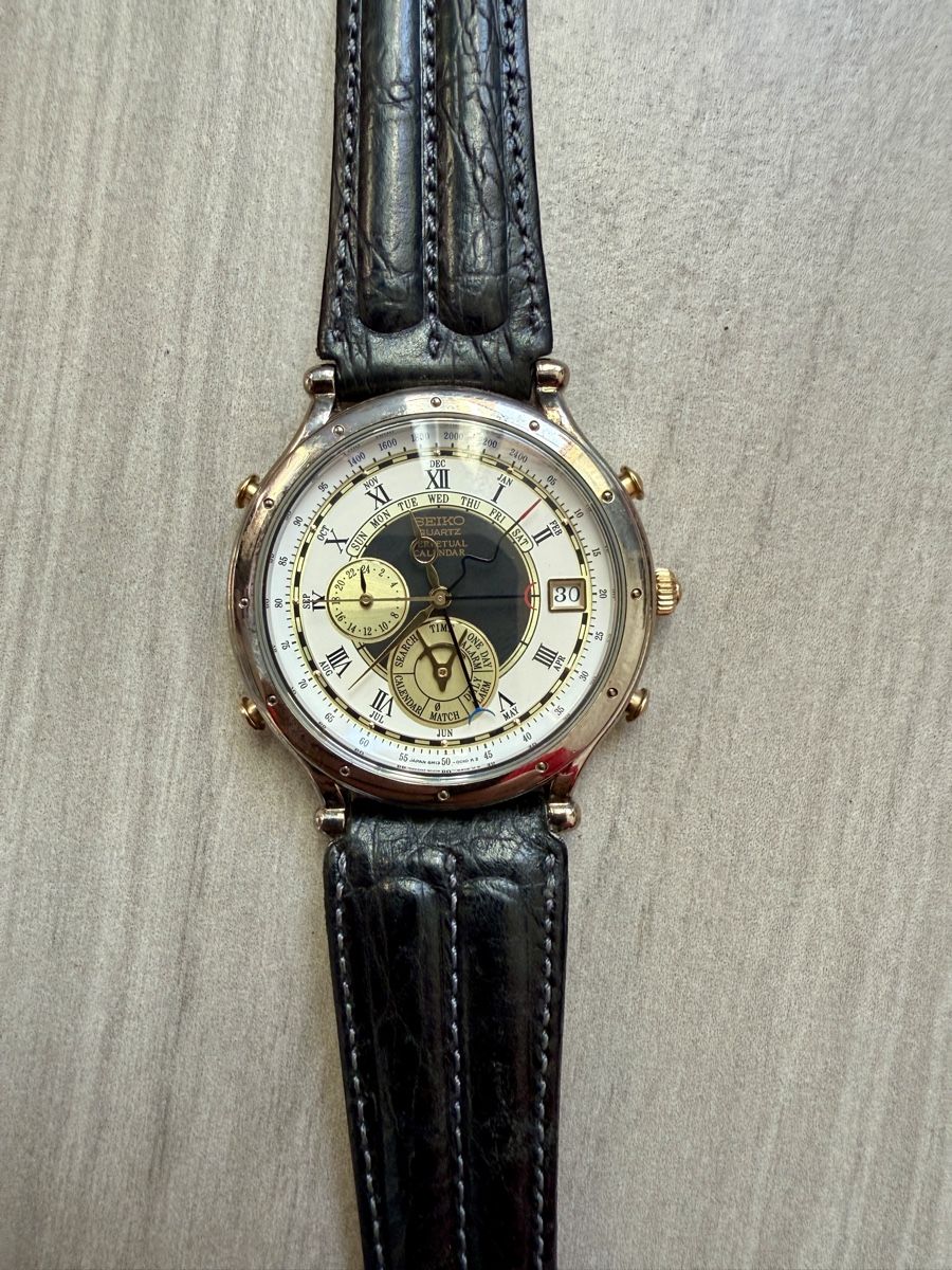 Seiko Age of Discovery men's wristwatch