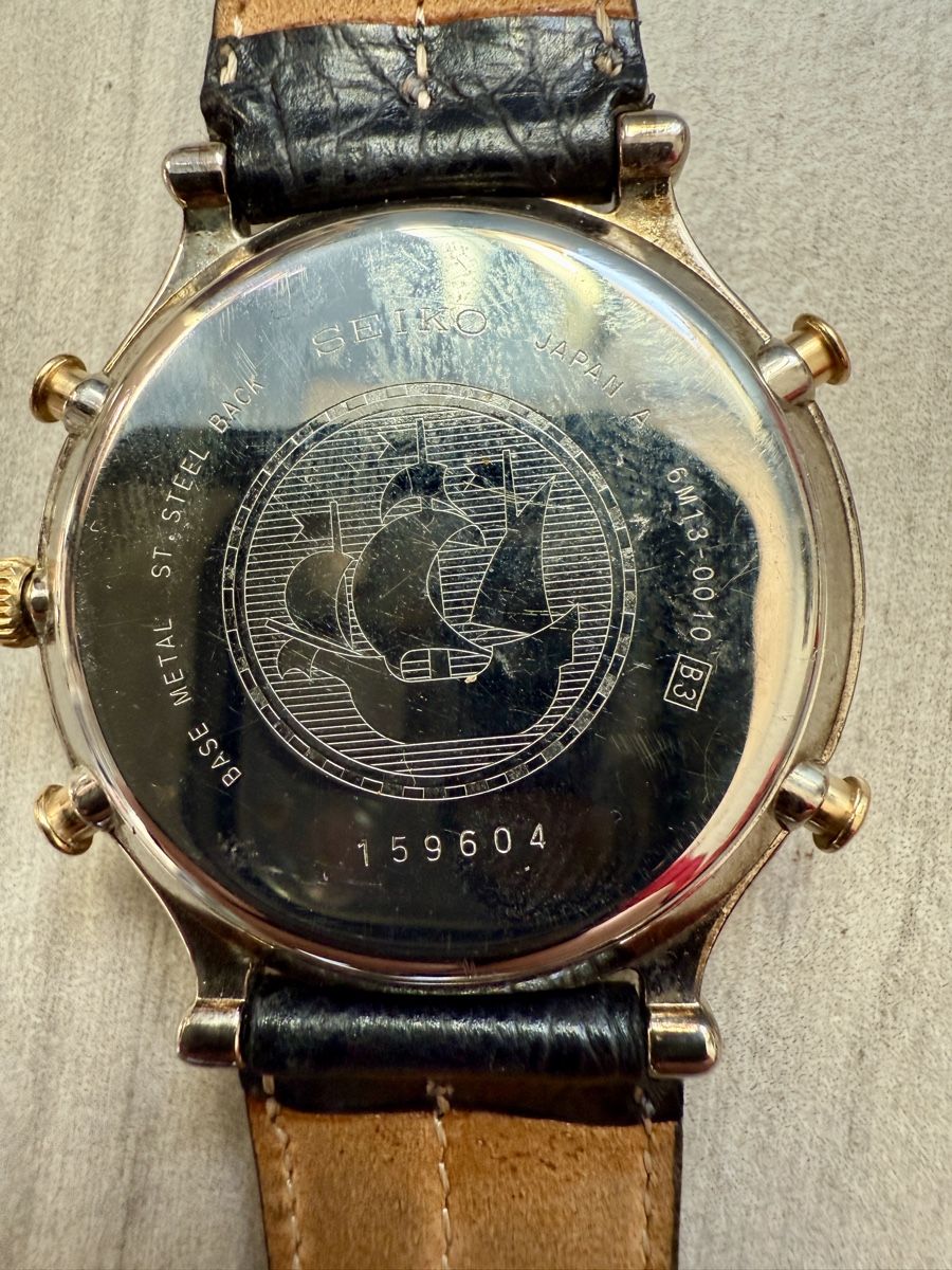 Seiko Age of Discovery men's wristwatch