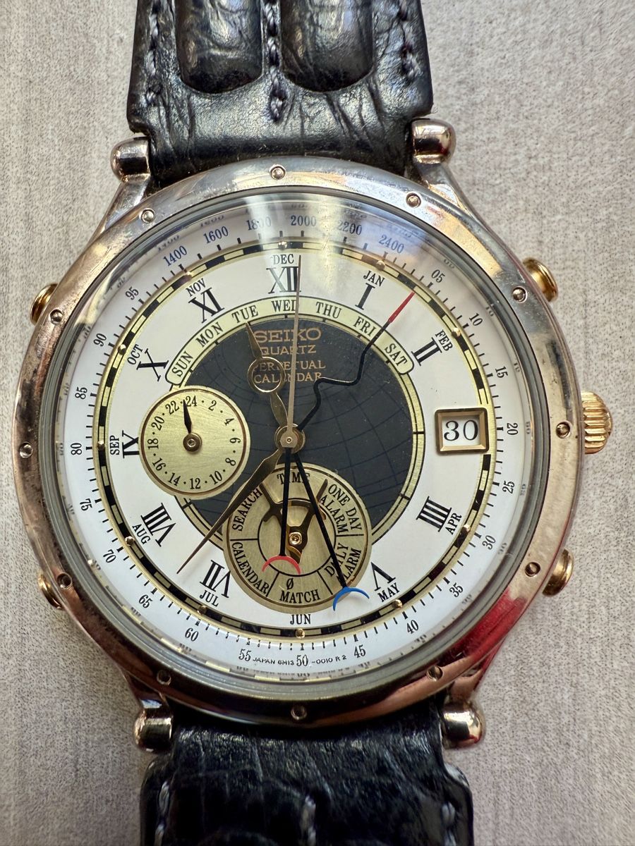 Seiko Age of Discovery men's wristwatch
