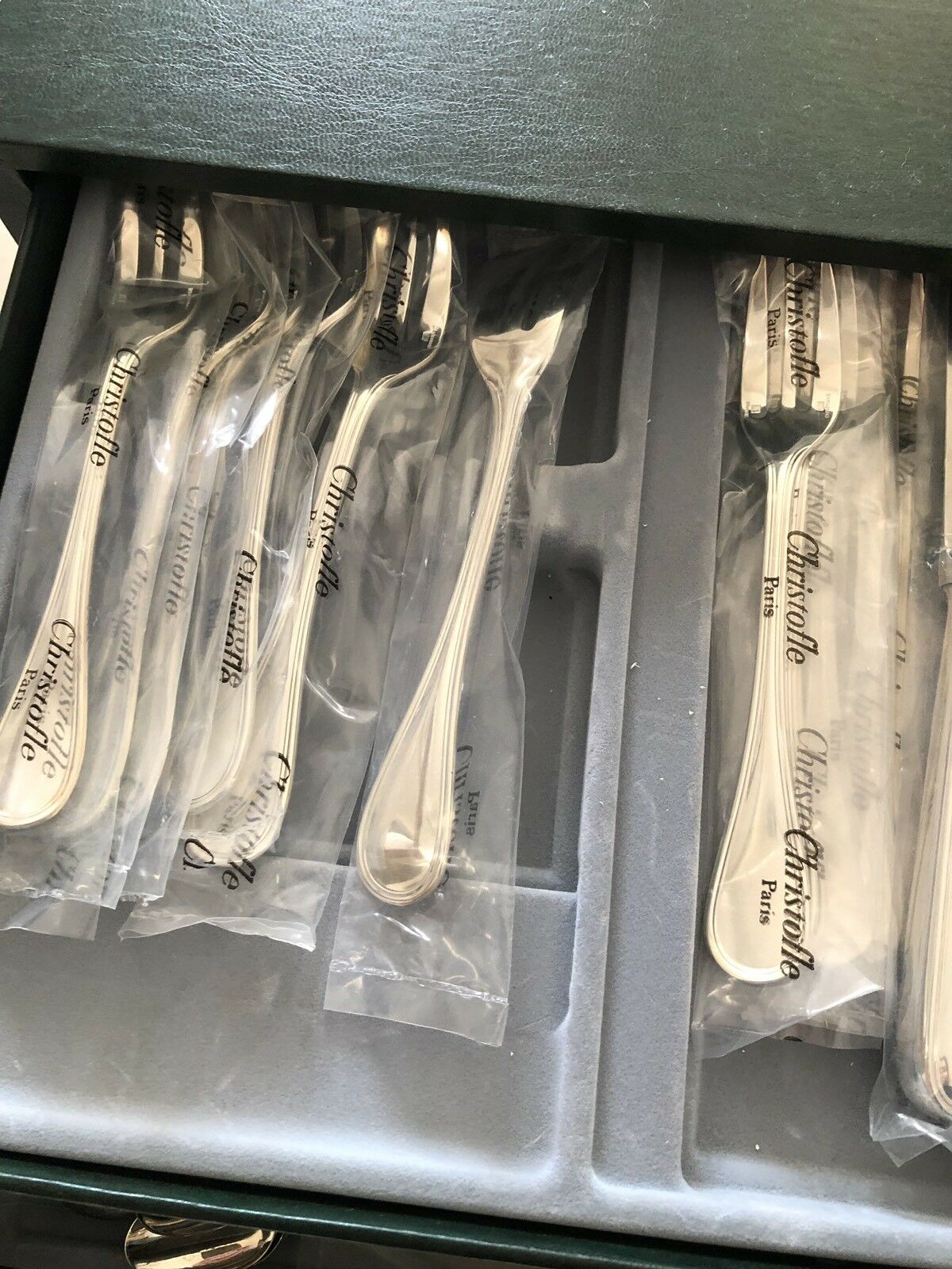 Magnificent 85-piece Christofle Albi cutlery set