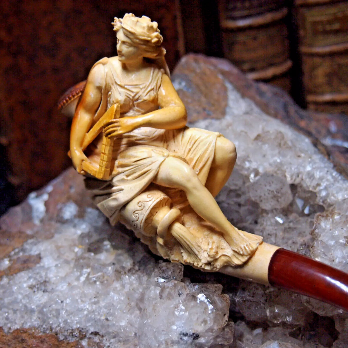Antique smoke pipe